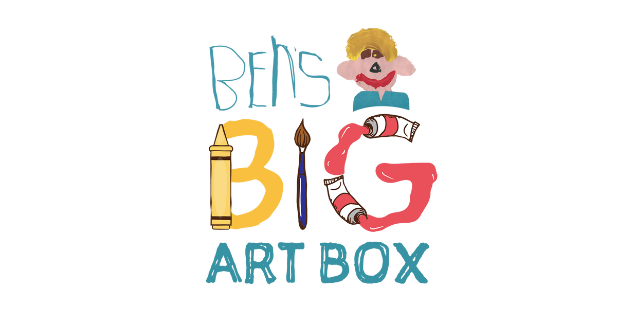 Big Art Box with Assorted Art Materials